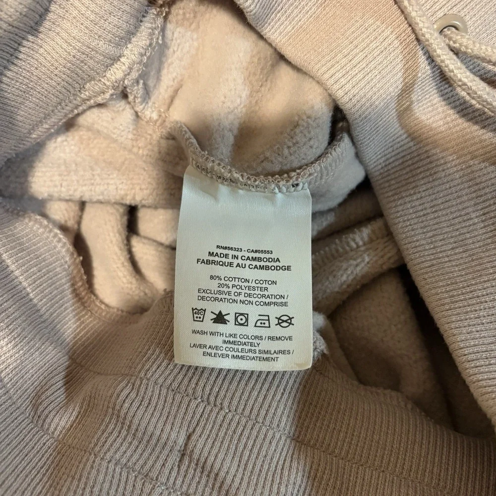 Nike Sportswear Phoenix Fleece Sweatpants Women's Size XS Beige Oversized